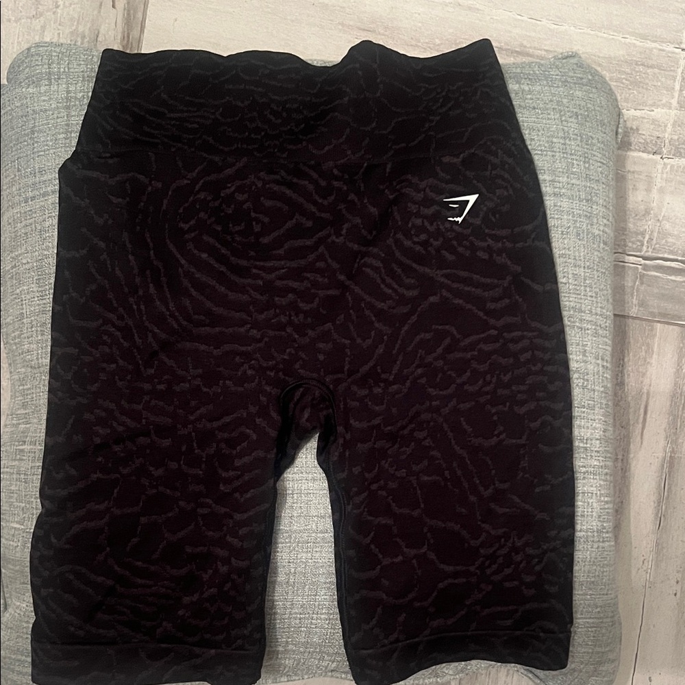 Black Patterned Women’s Shorts